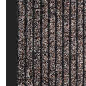 Dørmatte stripet beige 80x120 cm