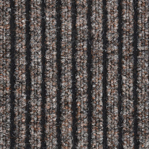 Dørmatte stripet beige 80x120 cm