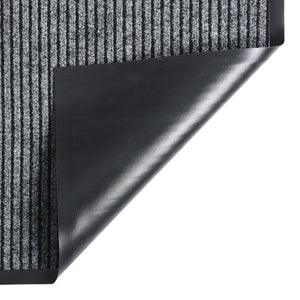Dørmatte stripet grå 60x80 cm