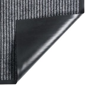 Dørmatte stripet grå 80x120 cm