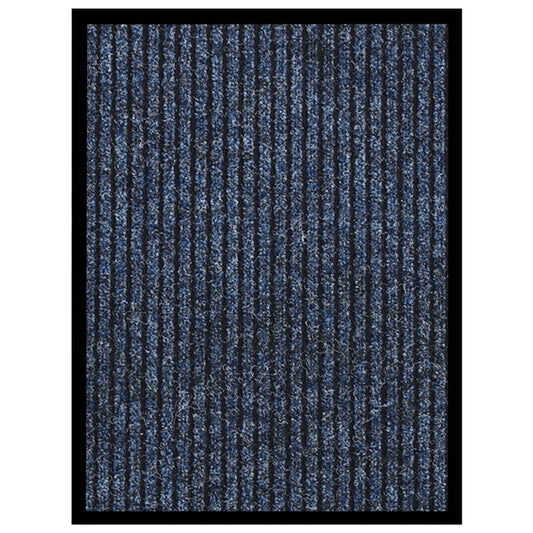 Dørmatte stripet blå 40x60 cm
