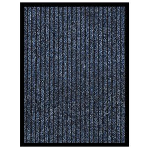 Dørmatte stripet blå 40x60 cm