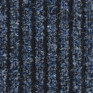 Dørmatte stripet blå 60x80 cm