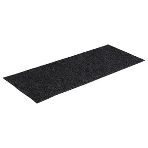 Selvklebende trappematter 15 stk 60x25 cm grå