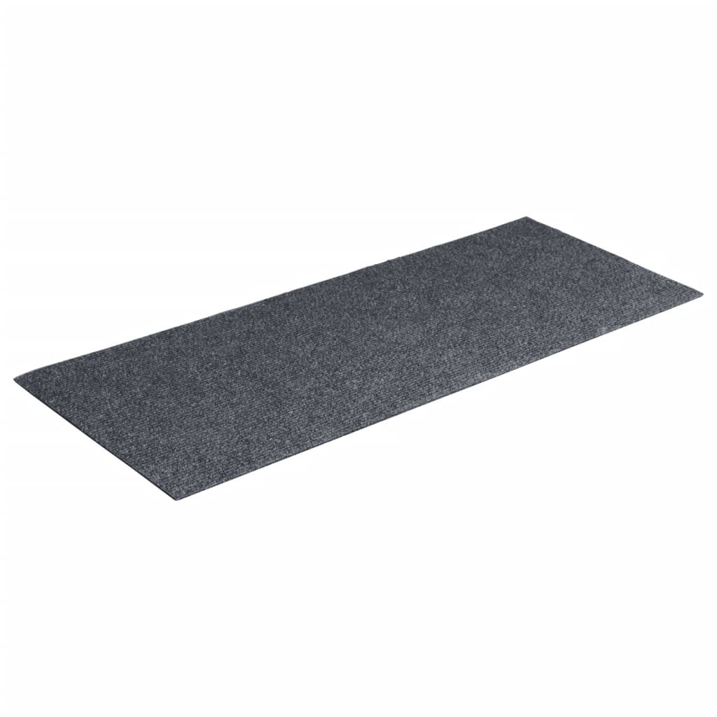 Selvklebende trappematter 15 stk 60x25 cm lysegrå