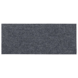 Selvklebende trappematter 15 stk 60x25 cm lysegrå