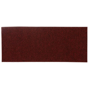 Selvklebende trappematter 15 stk 60x25 cm rød