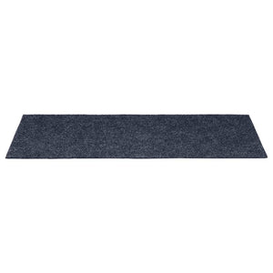 Selvklebende trappematter 15 stk 60x25 cm gråblå