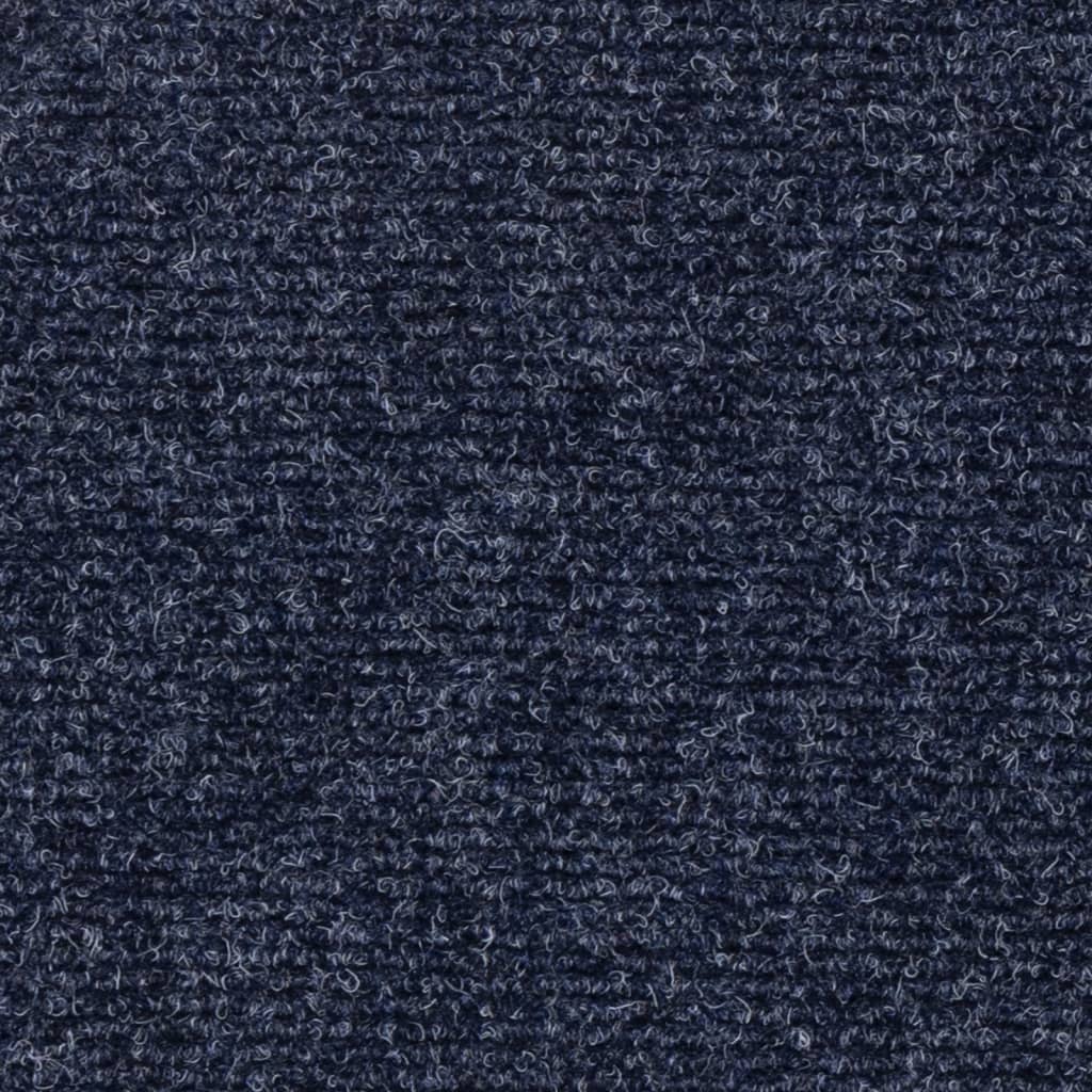 Selvklebende trappematter 15 stk 60x25 cm gråblå