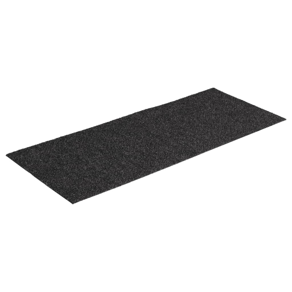 Selvklebende trappematter 15 stk 60x25 cm antrasitt