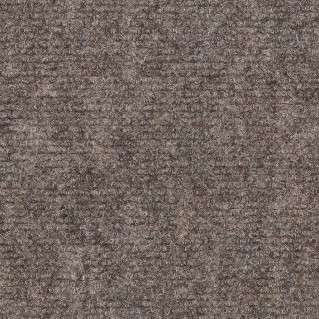 Selvklebende trappematter 15 stk 60x25 cm kremhvit