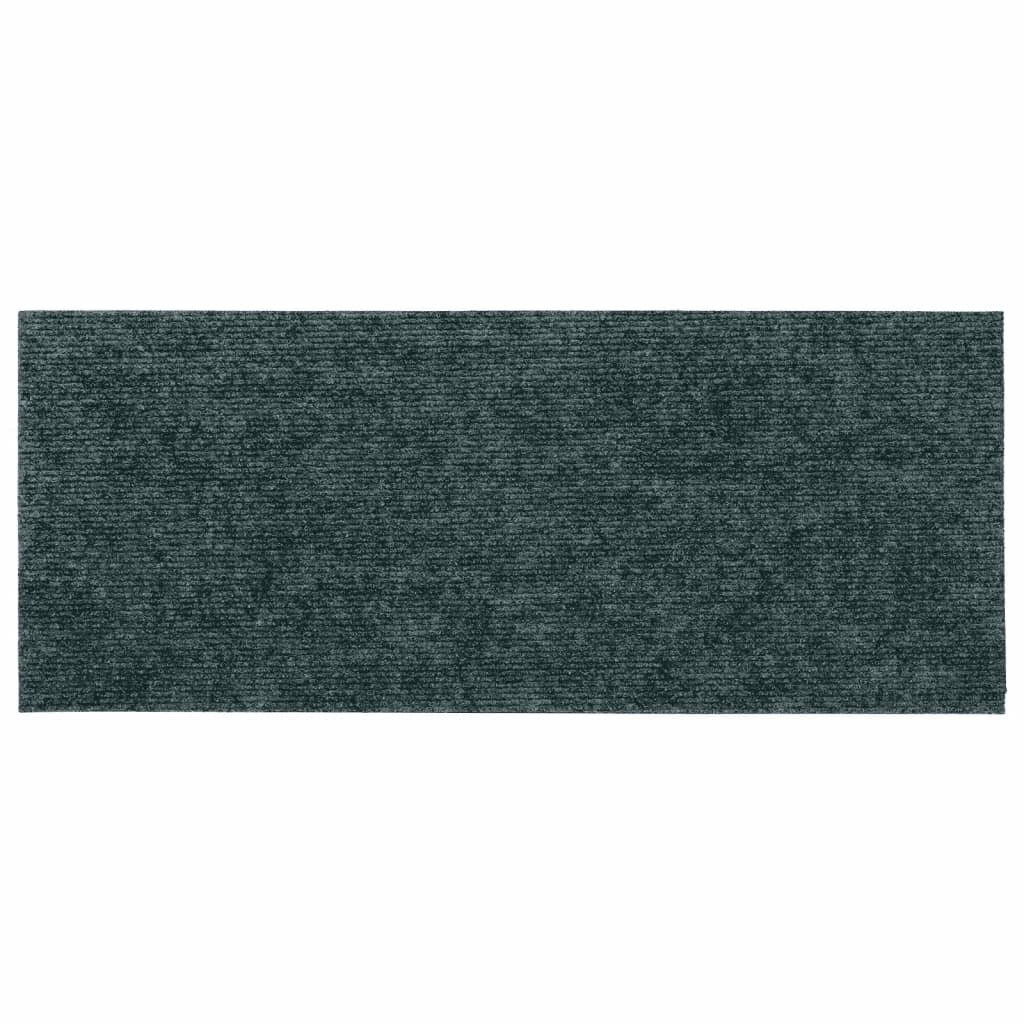 Selvklebende trappematter 15 stk 60x25 cm grønn