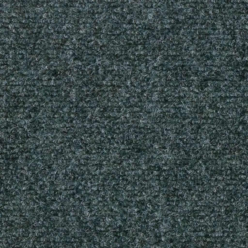 Selvklebende trappematter 15 stk 60x25 cm grønn