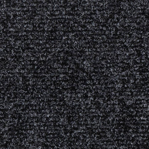 Selvklebende trappematter 15 stk 76x20 cm grå