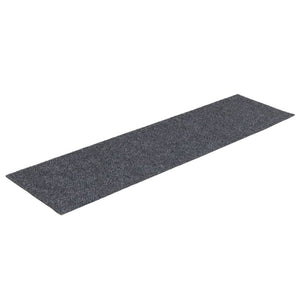 Selvklebende trappematter 15 stk 76x20 cm lysegrå
