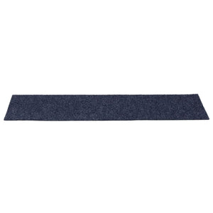Selvklebende trappematter 15 stk 76x20 cm gråblå