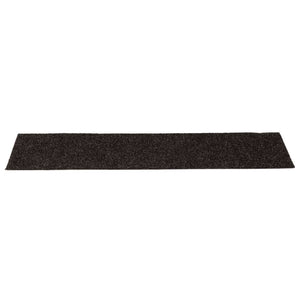 Selvklebende trappematter 15 stk 76x20 cm brun