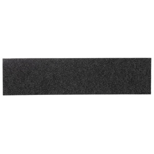 Selvklebende trappematter 15 stk 76x20 cm antrasitt