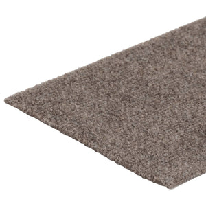Selvklebende trappematter 15 stk 76x20 cm kremhvit