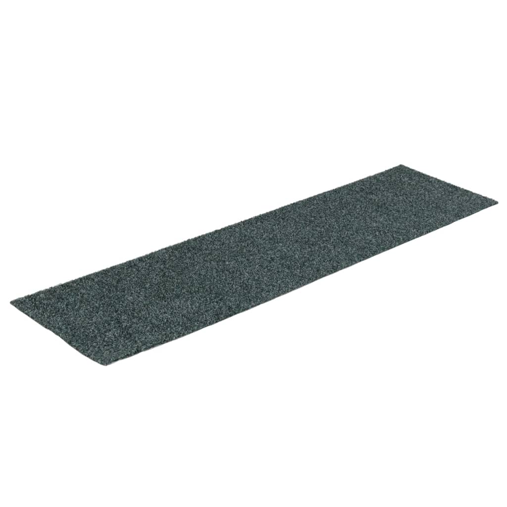 Selvklebende trappematter 15 stk 76x20 cm grønn
