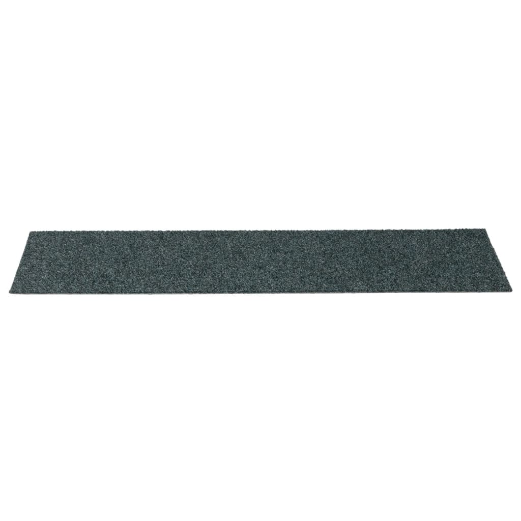 Selvklebende trappematter 15 stk 76x20 cm grønn