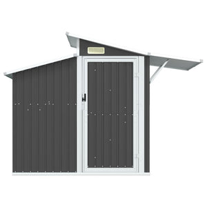 Hageskur antrasitt 270x130x208,5 cm galvanisert stål