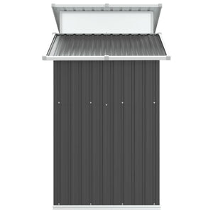 Hageskur antrasitt 270x130x208,5 cm galvanisert stål