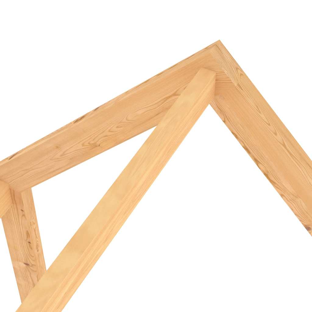 Sengeramme for barn med skuffer heltre furu 90x200 cm