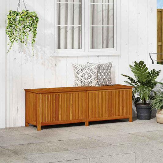 Pillow box 175x50x58 cm solid acacia wood