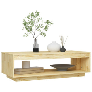 Salongbord 110x50x33,5 cm heltre furu