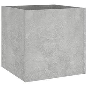 Plantekasse betonggrå 40x40x40 cm konstruert tre