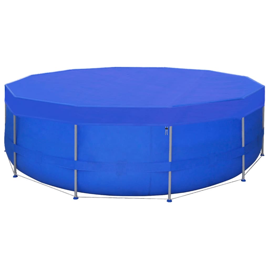 Bassengtrekk 2 stk PE rund 540 cm 90 g/m²