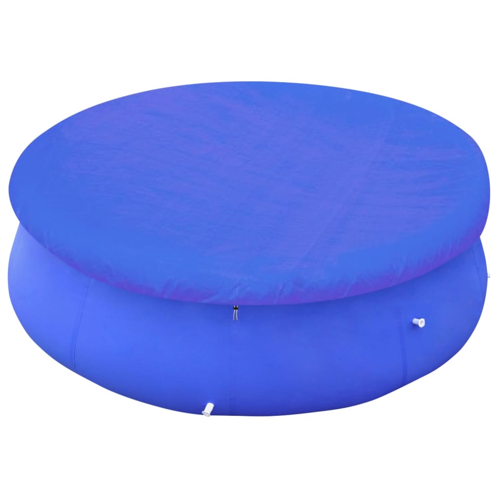 Bassengtrekk 2 stk PE rund 540 cm 90 g/m²