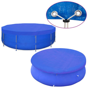 Bassengtrekk 2 stk PE rund 540 cm 90 g/m²