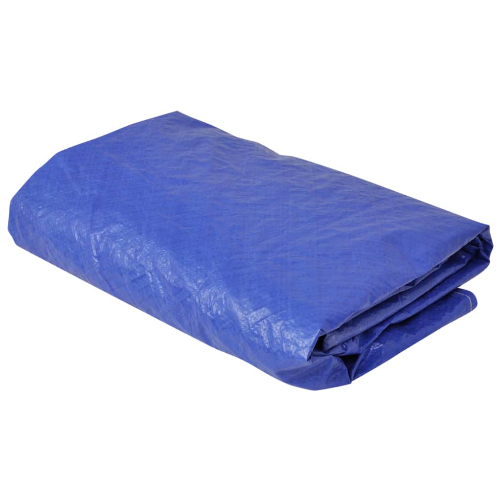 Bassengtrekk 2 stk PE rund 540 cm 90 g/m²