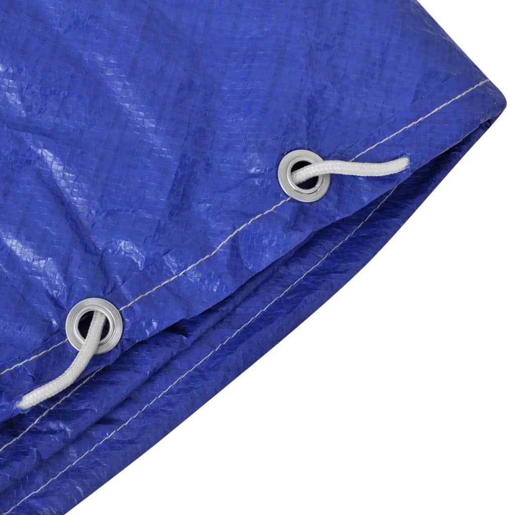 Bassengtrekk 2 stk PE rund 540 cm 90 g/m²