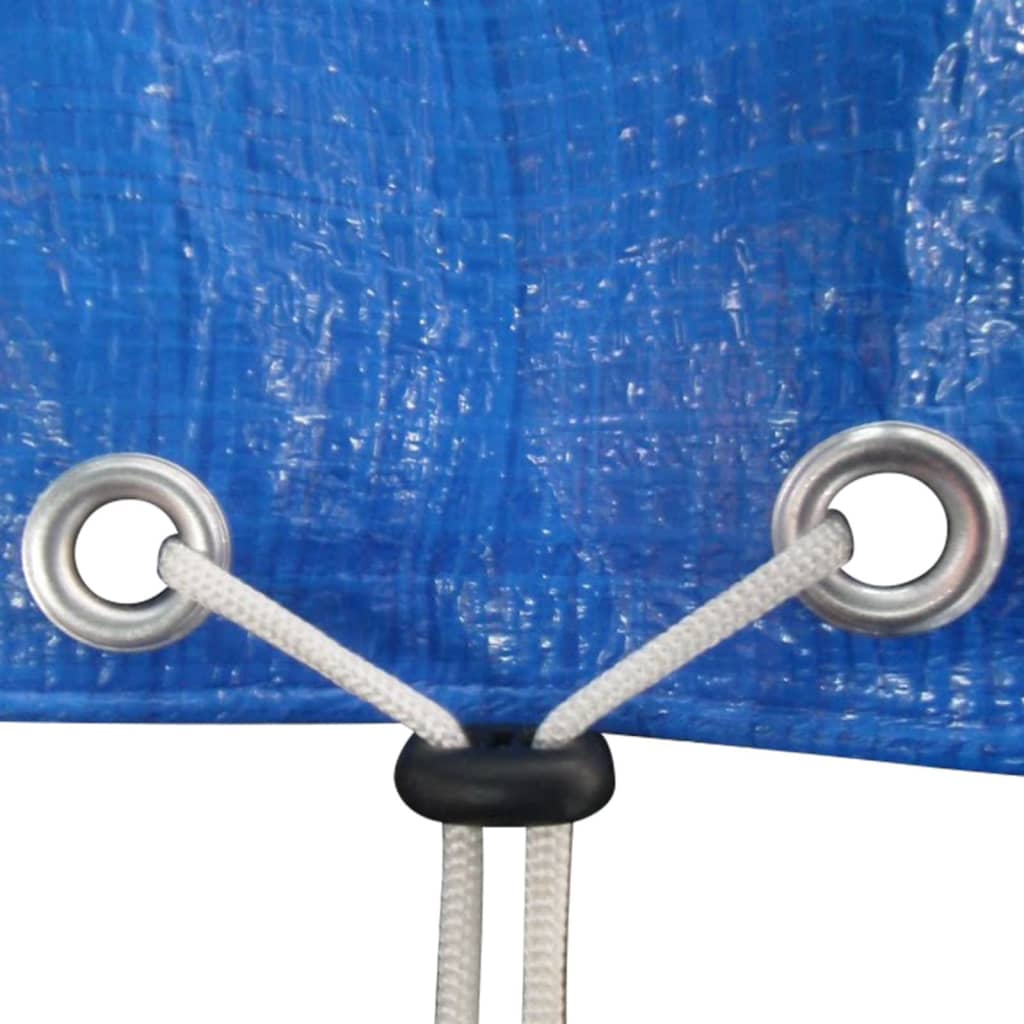 Bassengtrekk 2 stk PE rund 540 cm 90 g/m²