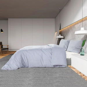 Sengesett grå 135x200 cm lett mikrofiber