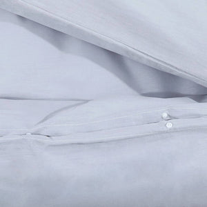 Sengesett grå 240x220 cm bomull