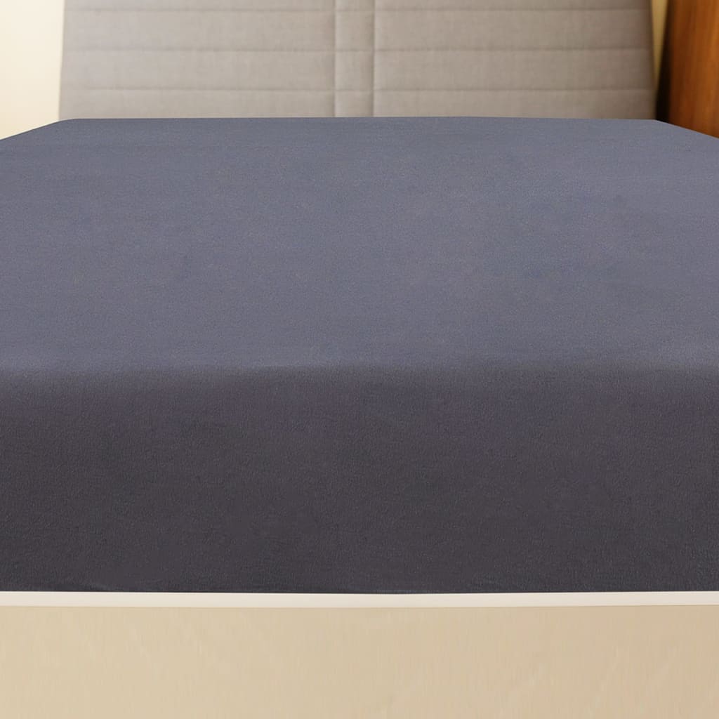 Jerseylaken antrasitt 100x200cm bomull