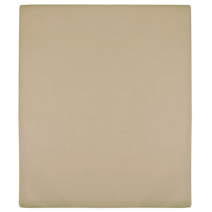 Jersey sheet grey-brown 100x200 cm cotton