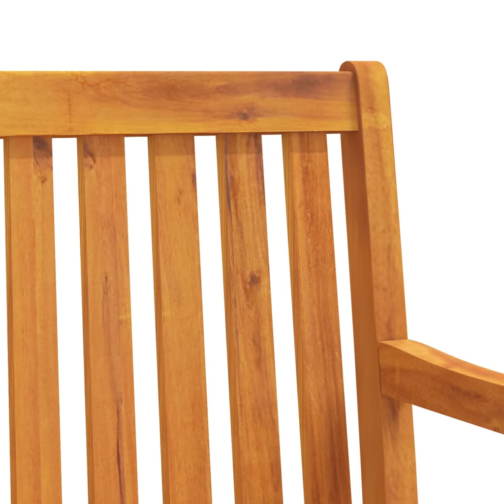 Hagebenk 110 cm heltre akasie