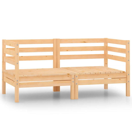 2-seters hagesofa heltre furu