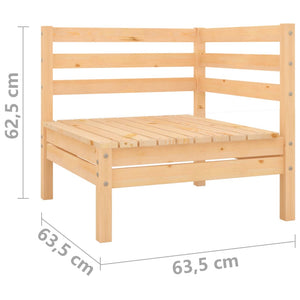 2-seters hagesofa heltre furu
