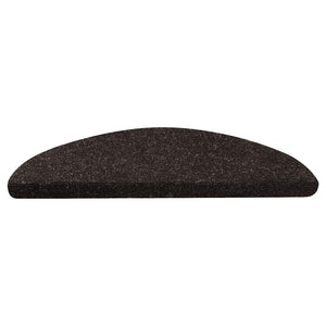 Selvklebende trappematter 15 stk 56x17x3 cm antrasitt