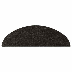 Selvklebende trappematter 15 stk 56x17x3 cm antrasitt