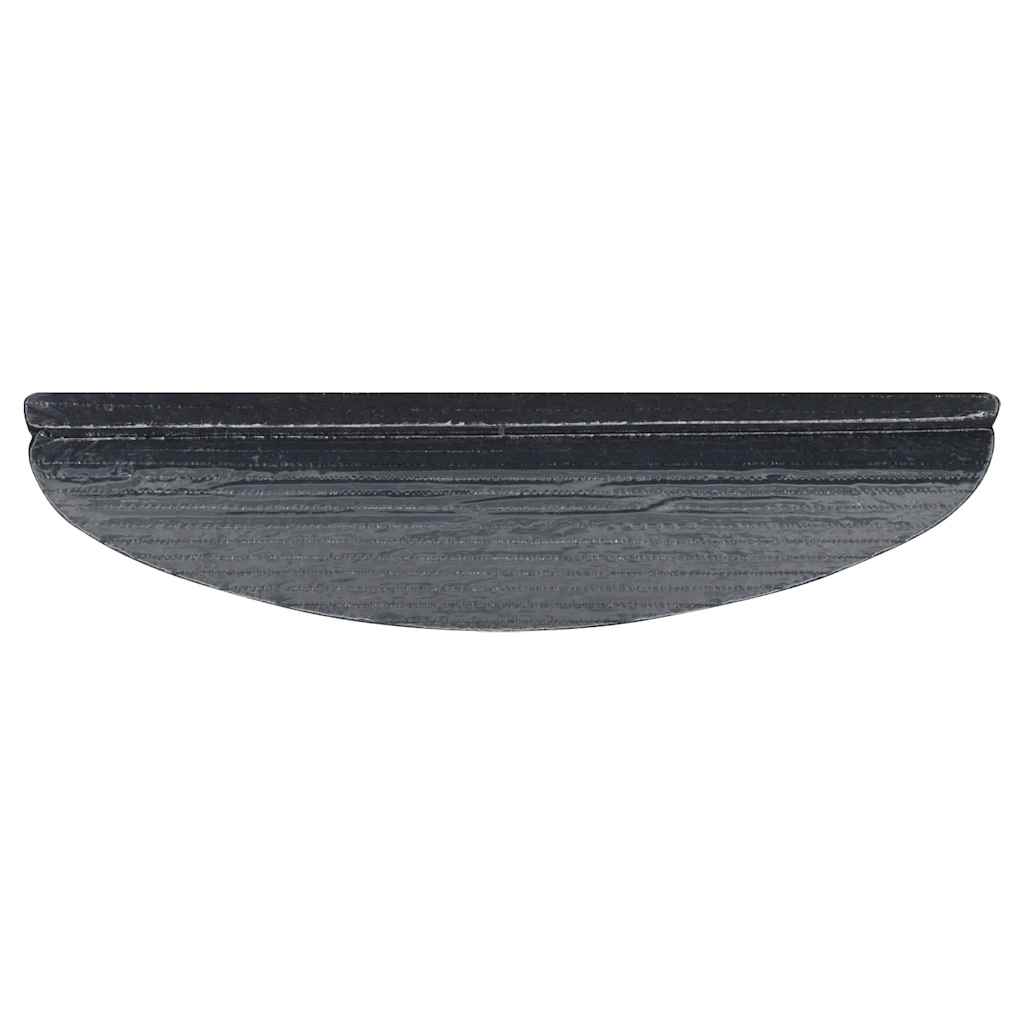 Selvklebende trappematter 15 stk 56x17x3 cm grå