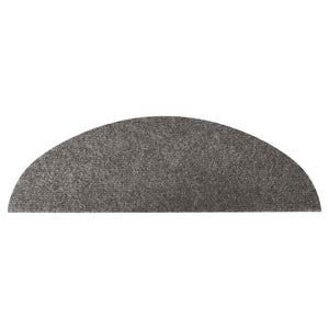 Selvklebende trappematter 15 stk 56x17x3 cm grå
