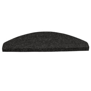 Selvklebende trappematter 15 stk 65x22,5x3,5 cm antrasitt