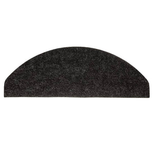Selvklebende trappematter 15 stk 65x22,5x3,5 cm antrasitt
